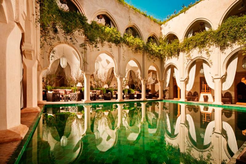 Almaha Marrakech Restaurant & Spa Marrakesh Exterior foto